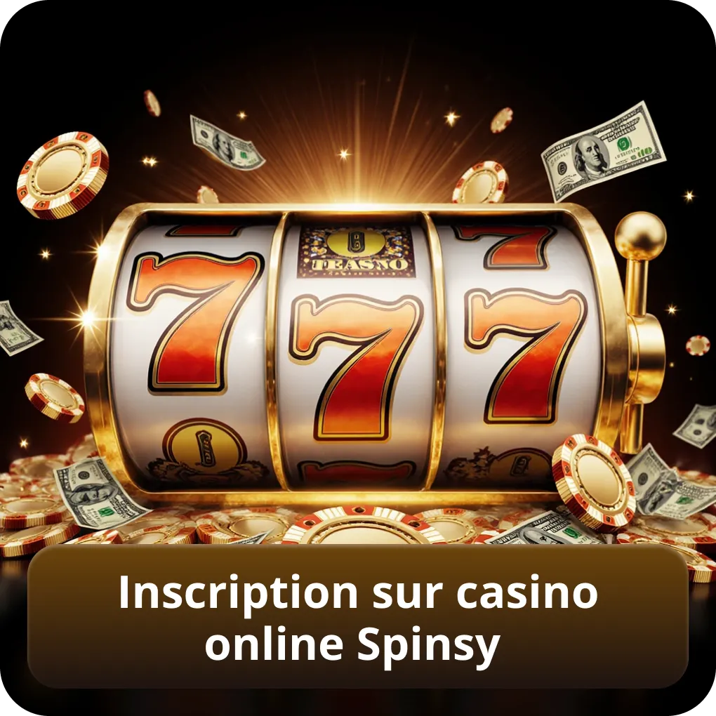 Inscription sur Casino Online Spinsy