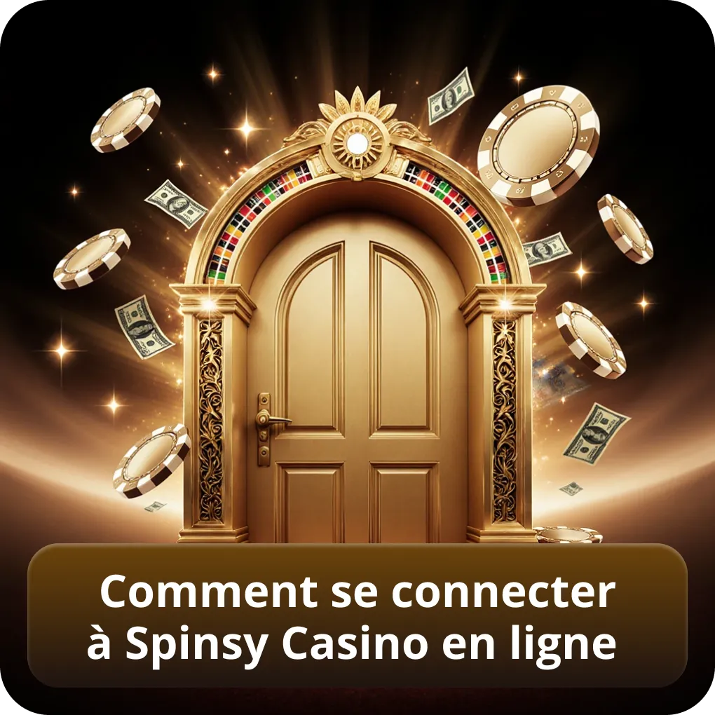 Comment se connecter à Spinsy Casino En Ligne