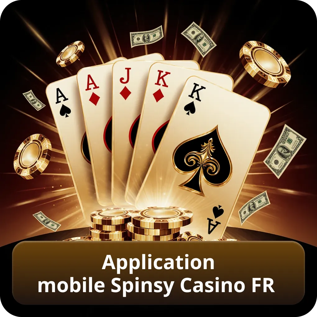 Application mobile Spinsy Casino FR